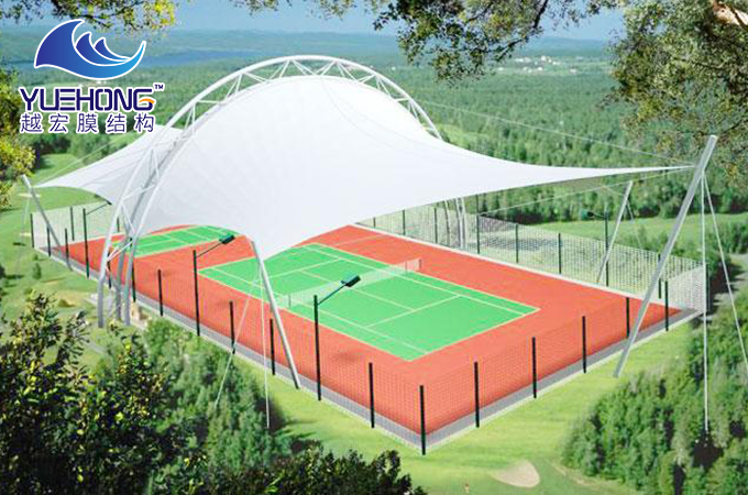 風(fēng)雨網(wǎng)球場膜結(jié)構(gòu)03
