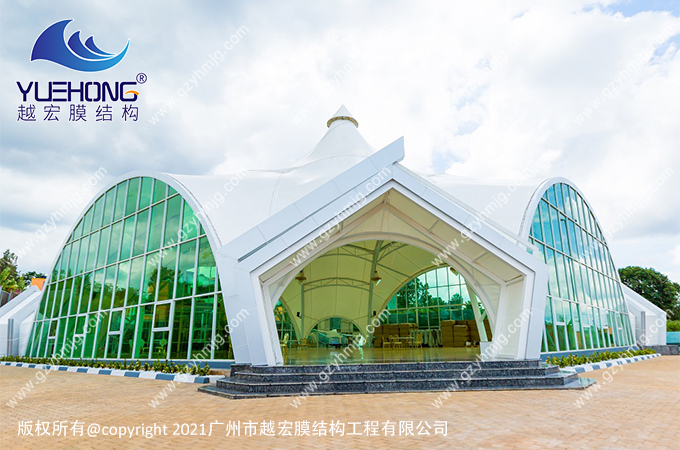 盧旺達宴會廳膜結構工程案例