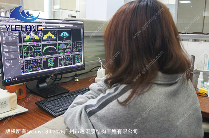 公司膜結構設計